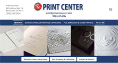 Desktop Screenshot of gotoprintcenter.com